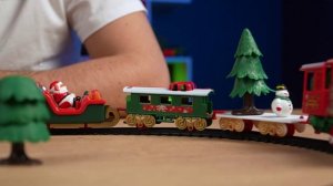 Железная дорога «Новогодний поезд» ( Арт ДетМир - 1000692575 )