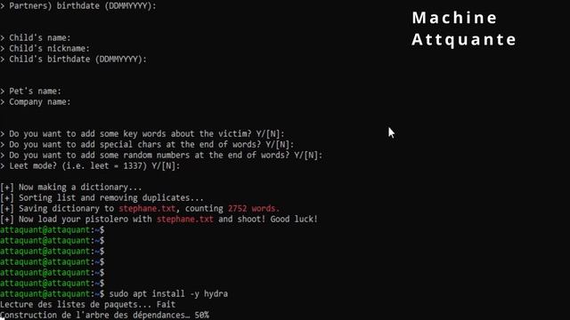 [Hacking] - Attaque Brute Force SSH смотреть онлайн