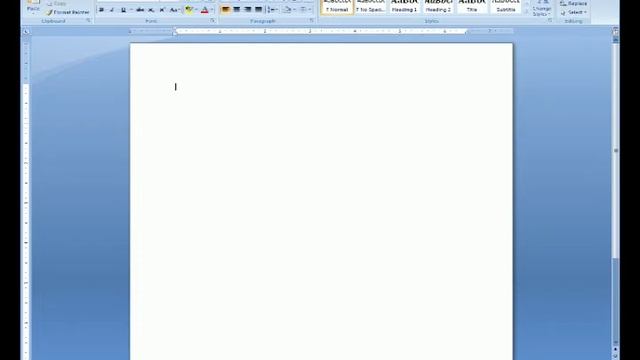 Lesson 3 - Microsoft Office Word 2007 смотреть онлайн