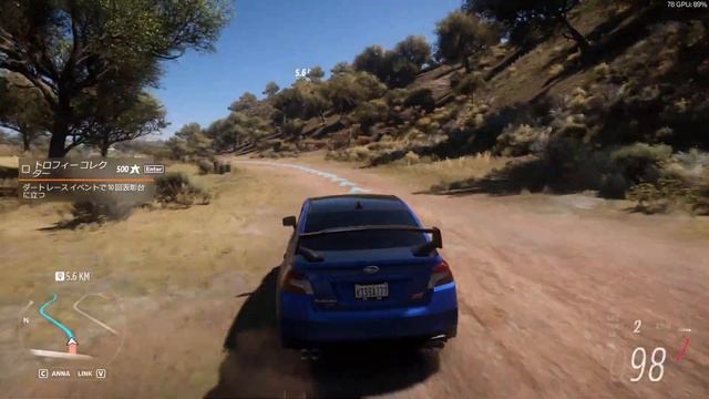 【Forza Horizon 5】#10 ダートレースをWRX STI2015（ランクB）でチャレンジ！ смотреть онлайн