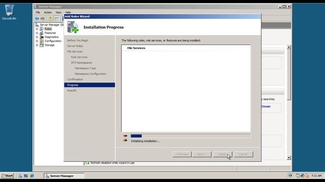Installing Distributed File System (DFS) in Windows Server 2008.mp4 смотреть онлайн