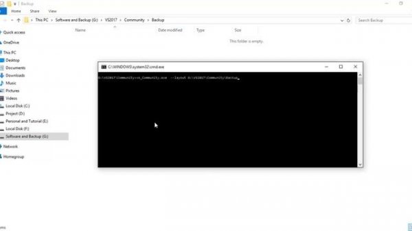 Visual Studio 2017 Community offline installation