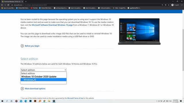 How To Download Windows 10 October 2020 Update Os File-Tamil! смотреть онлайн