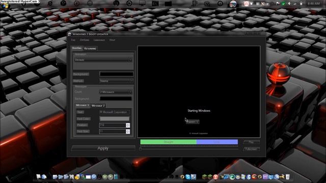 How to get a custom Windows 7 Boot screen смотреть онлайн