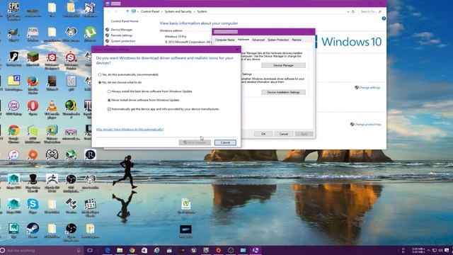 Windows 10 how to disable automatic driver updates смотреть онлайн
