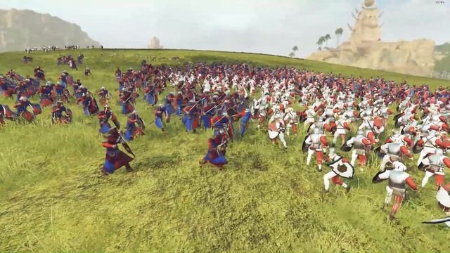 Swordsmen VS Men-at-Arms - Total War: Warhammer 2 смотреть онлайн