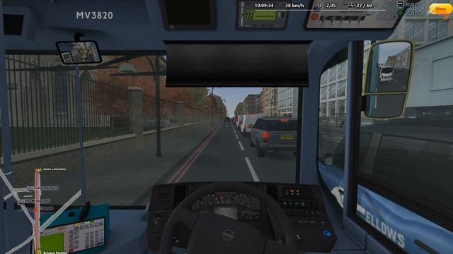 [OMSI 2 Add-on London] Route 133 - Elephant & Castle to Streatham Station｜Drawyah смотреть онлайн