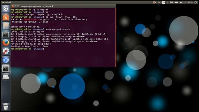 How to install OPENGL in Ubuntu OS смотреть онлайн