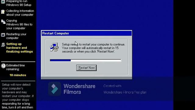 Installing Windows 98 in 2021 смотреть онлайн