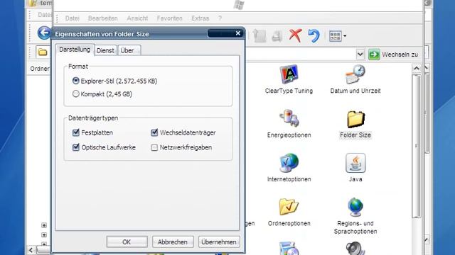 Windows XP: Verzeichnisgröße im Explorer anzeigen смотреть онлайн