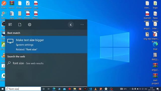 How to Change Icon and Font size in windows 10 || Icon Size Change kaise Karen ? смотреть онлайн