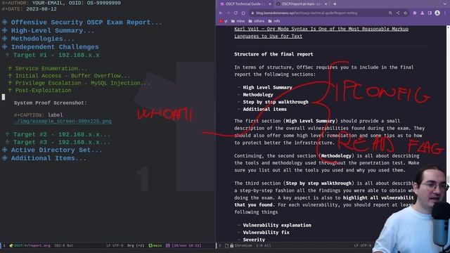 OSCP Guide 11/12 – Report Writing смотреть онлайн