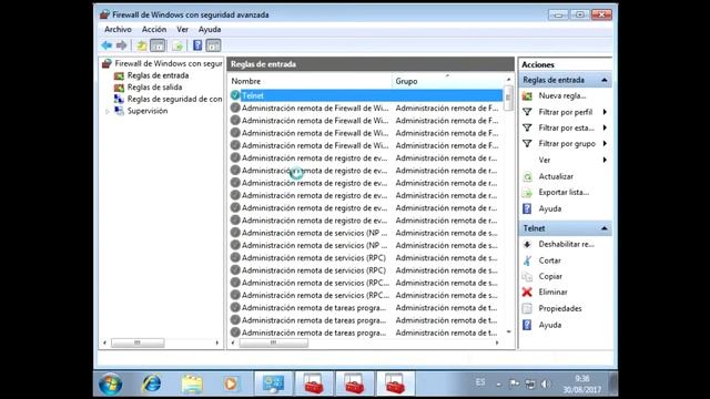 Instalacion de Telnet y configuracion en windows server 2012 Parte 1 смотреть онлайн