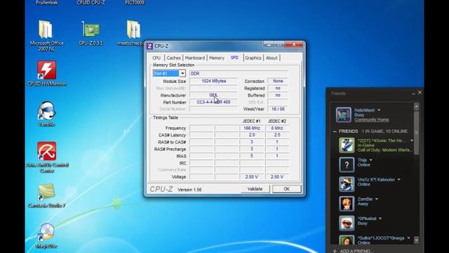 CPU-Z Memory bug смотреть онлайн