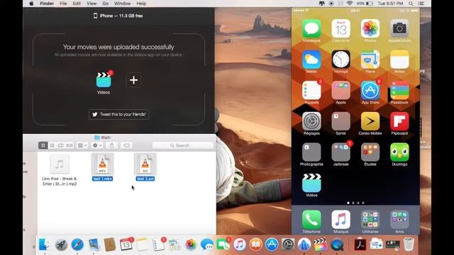 Waltr Tutorial : Transfer Videos to your iphone ipad without itunes смотреть онлайн