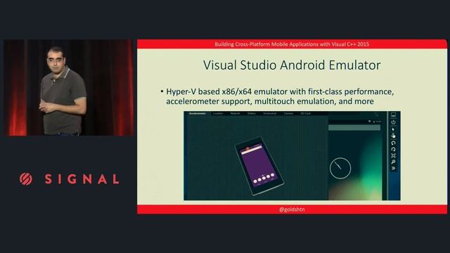 MOBILE TRACK | Mobile Apps in Visual C++ - Sasha Goldshtein (Sela Group) смотреть онлайн