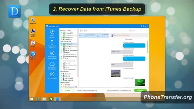 iMyFone D-Back Review - How to Recover Lost iPhone Data & Fix iOS System смотреть онлайн