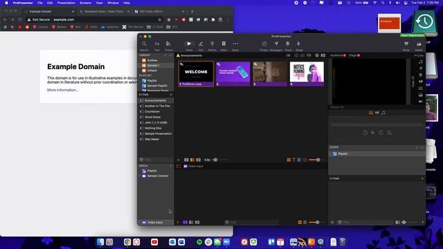 Using NDI Scan Converter to get web browser content into ProPresenter 7 смотреть онлайн