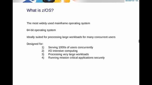IBM Academic Initiative z/OS System Memory Architecture - Unit 10 смотреть онлайн