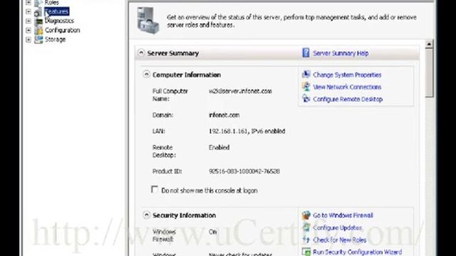 How to add the Windows PowerShell feature on a server running Windows Server 2008 -uCertify смотреть онлайн