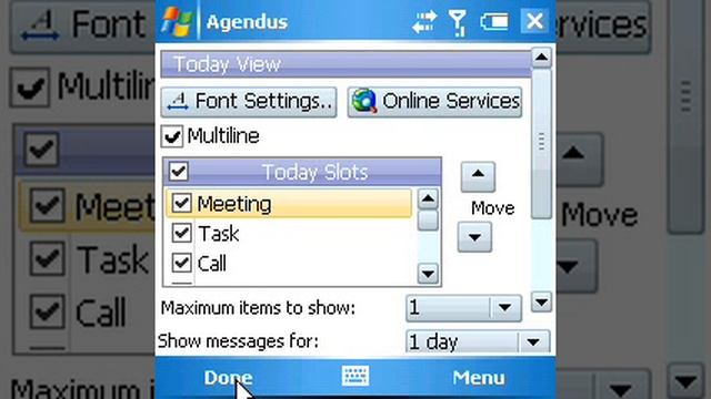 Agendus Windows Mobile - V2 how to set weather location смотреть онлайн