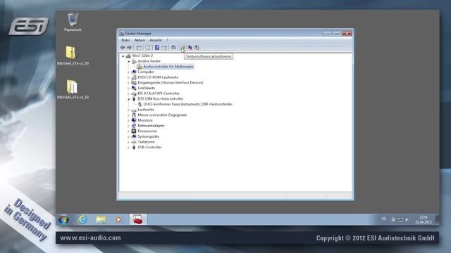 ESI PCI/PCIe-Audiointerface - Treiberinstallation unter Windows Vista / 7 / 8 смотреть онлайн