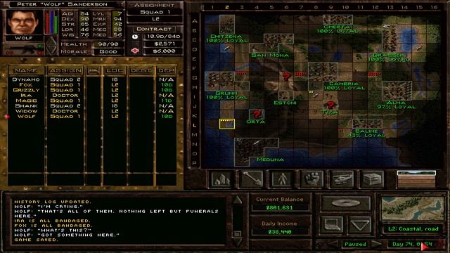 Jagged Alliance 2 - Part 21 - Clearing path to Meduna смотреть онлайн