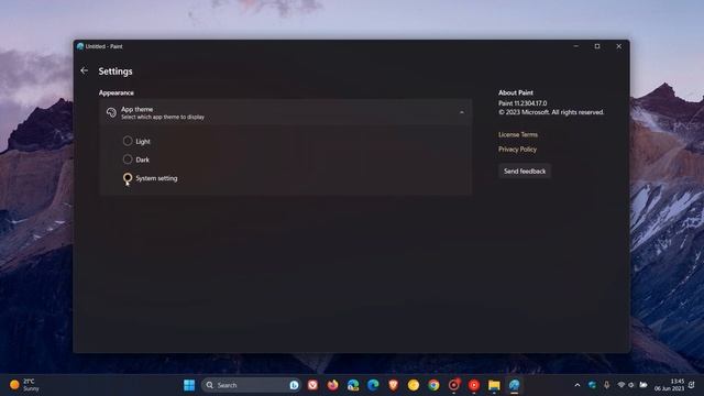Enable Microsoft's new Paint app with Dark mode on Windows 11 NOW | Hands on смотреть онлайн