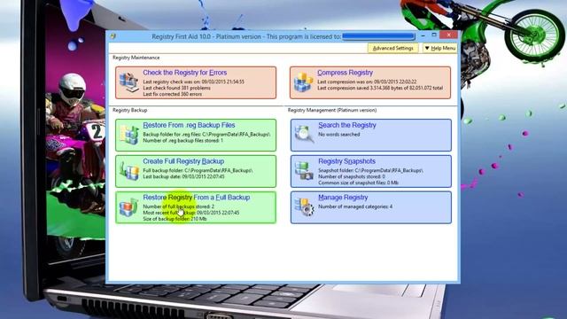 Registry First Aid 10.0.0 Platinum смотреть онлайн