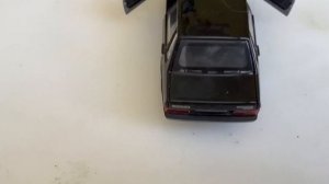 Технопарк ВАЗ 21099 гражданская чёрная #промашинки