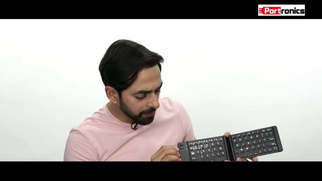 Chicklet: Wireless Rechargeable Foldable Keyboard смотреть онлайн