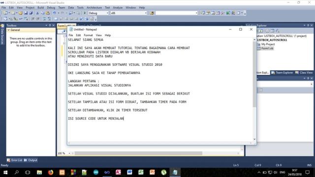 Listbox AutoScroll to Bottom In Visual Basic смотреть онлайн