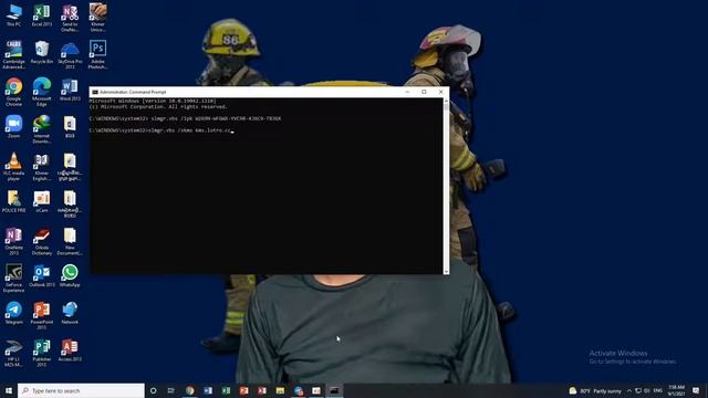 របៀប activation windows 10 pro តាម Cmd ងាយៗ activation បាន100% смотреть онлайн