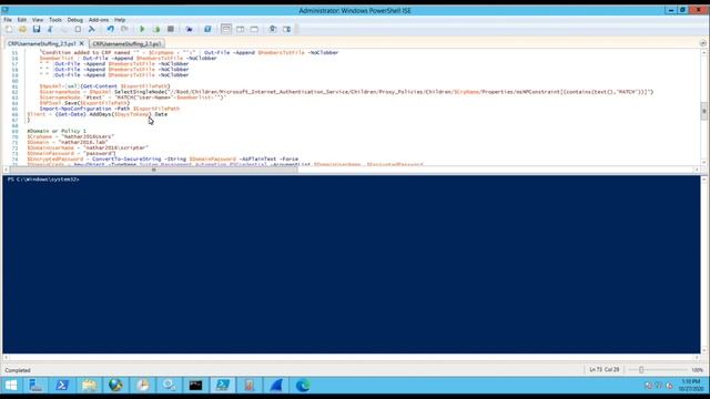 NPS Connection Request Policy Username Stuffing script overview смотреть онлайн