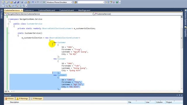 [Học lập trình Windows Phone] - Bài 6: Navigation trong Windows 7 смотреть онлайн
