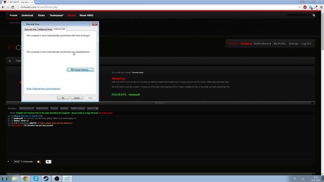 R3CHEATS - Sync Windows time смотреть онлайн