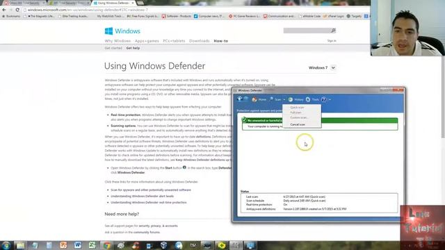 Windows Defender Review and Tutorial (Windows Support) смотреть онлайн