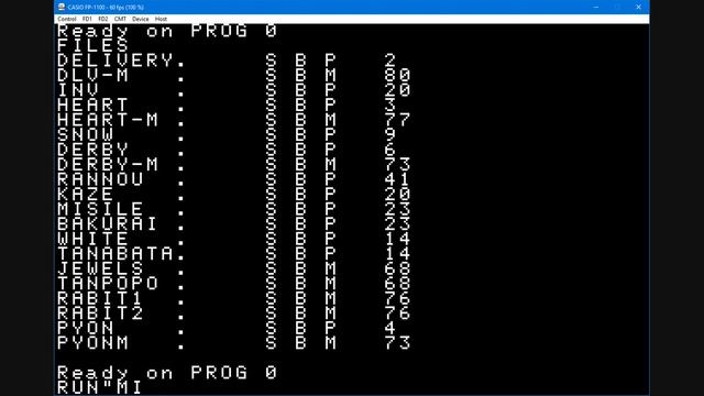 Casio FP-1100 Emulator & Games смотреть онлайн
