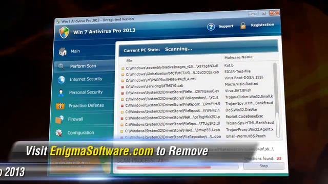 How to Remove Win 7 Antivirus Pro 2013 смотреть онлайн