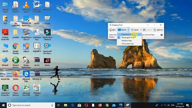 How to use Snipping Tool in Windows 7, 8, 10 | Take Screenshot from Snipping Tool in Hindi смотреть онлайн