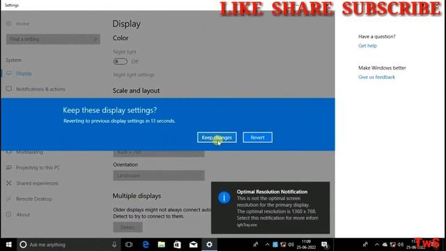 How To Change Icon Size and Text Size on Windows 10 in Hindi | Change Resolution | смотреть онлайн