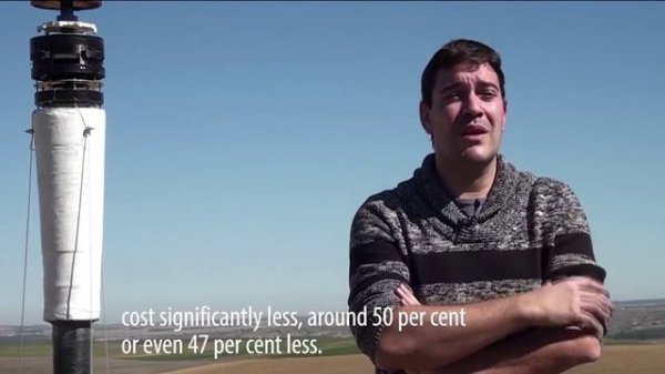 Vortex Bladeless Wind Generator