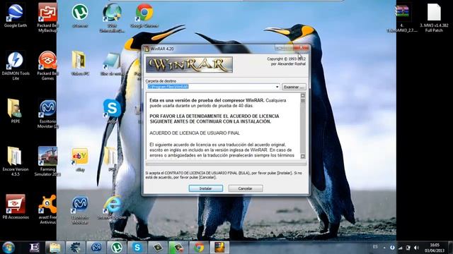 como descargar e instalar WinRar fulll y gratis (actualizado 2017 !! ) смотреть онлайн