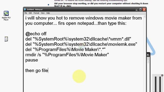 How to remove movie maker (XP) смотреть онлайн