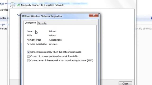 How To: Connect your Windows 7 laptop to the Bay Path wireless network смотреть онлайн