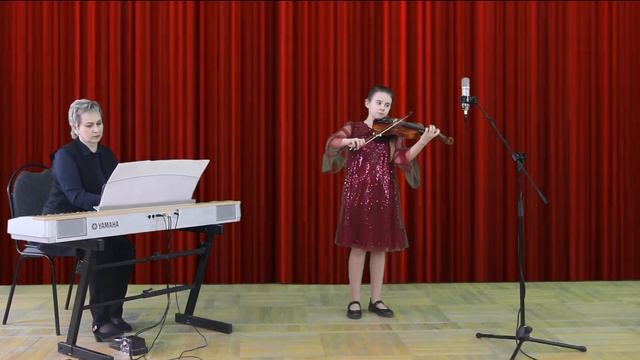 П. Чайковский Неаполитанская песенка Исполняет Дарья Нестерова (скрипка)Преподаватель Т.А. Горник смотреть онлайн