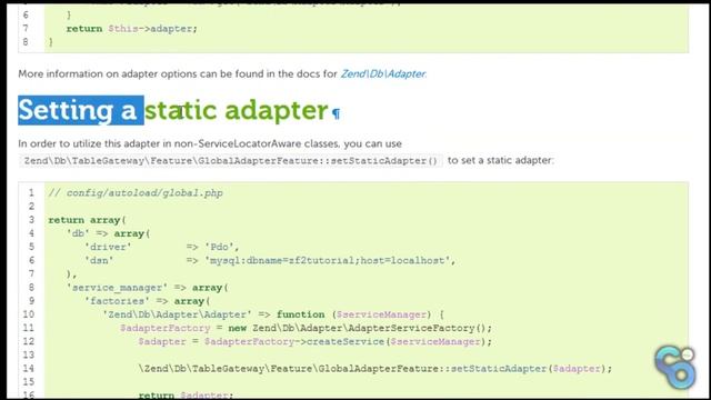 Learning Zend Framework 2 - Setting up a database adapter смотреть онлайн