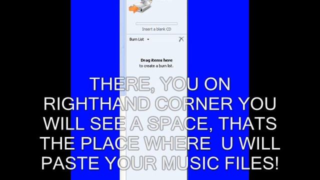 How to Burn A music Cd using Windows Media Player! смотреть онлайн