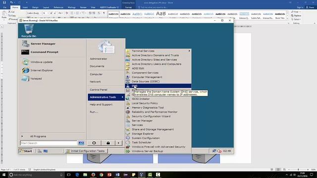 Zone delegation Part 1 in Microsoft server 2008 смотреть онлайн