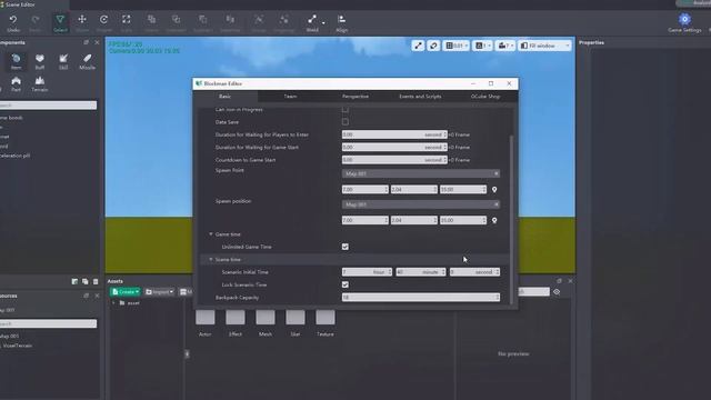 Game Settings - Basic Settings | Blockman Editor смотреть онлайн